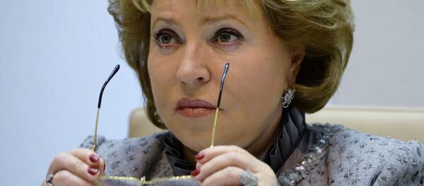 Valentina Matvienko, presidenta del Consejo de la Federación (Senado) de Rusia - Sputnik Mundo