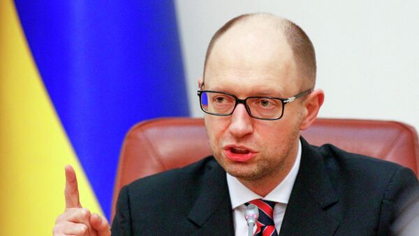 Arseni Yatseniuk, primer ministro de Ucrania - Sputnik Mundo