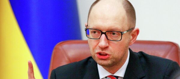 Arseni Yatseniuk, primer ministro de Ucrania - Sputnik Mundo