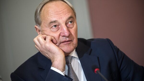 Andris Berzins, presidente de Letonia - Sputnik Mundo