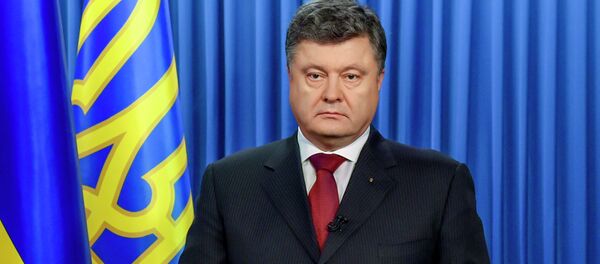 Petró Poroshenko, presidente ucraniano - Sputnik Mundo