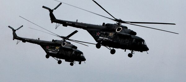 Helicópteros rusos Mi-8 AMTSH - Sputnik Mundo