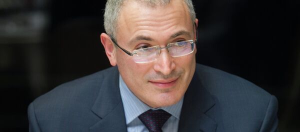 Mijaíl Jodorkovski, exmagnate petrolero - Sputnik Mundo