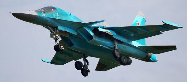 Caza Su-34 - Sputnik Mundo