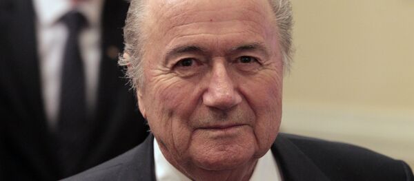 Joseph Blatter, jefe de la FIFA - Sputnik Mundo