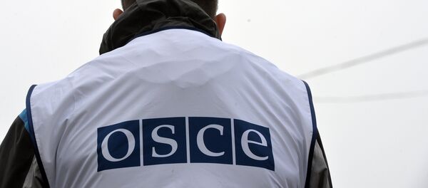 Наблюдатели ОБСЕ осматривают КПП Новоазовск - Sputnik Mundo