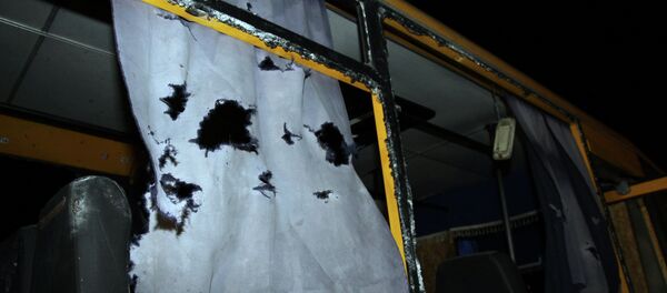 La OSCE concluye que el autobús en Ucrania fue atacado desde el norte - Sputnik Mundo