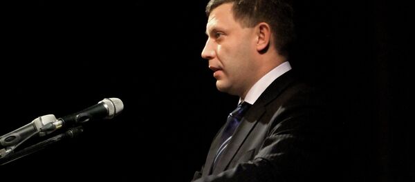 Alexandr Zajárchenko, líder de la autoprocalamada república popular de Donetsk - Sputnik Mundo