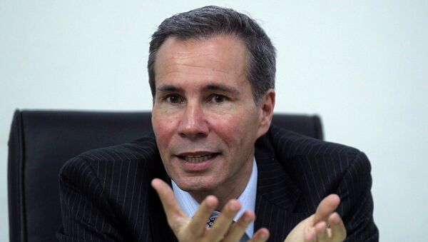 Alberto Nisman, fiscal argentino (archivo) - Sputnik Mundo