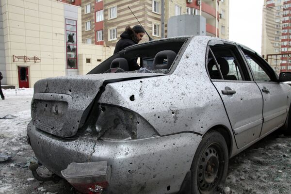 Donetsk: “Jamás habíamos vivido bombardeos tan graves” - Sputnik Mundo