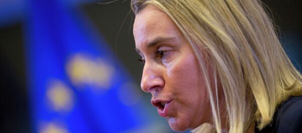 Federica Mogherini, alta representante de la UE - Sputnik Mundo