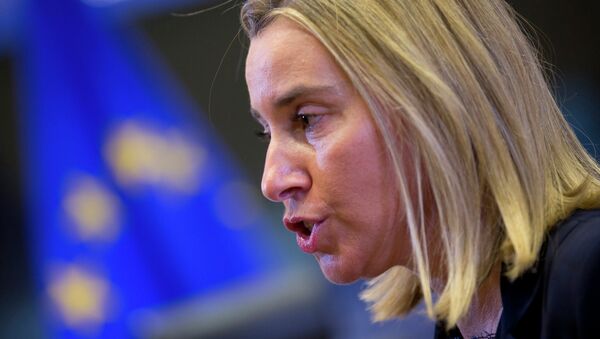 Federica Mogherini, alta representante de la UE para Asuntos Exteriores y Política de Seguridad - Sputnik Mundo