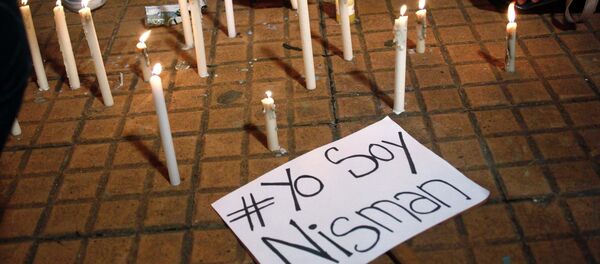 Homenaje a la muerte de Alberto Nisman - Sputnik Mundo