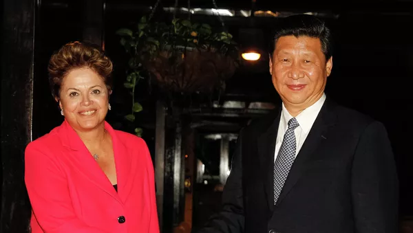 Dilma Rousseff , Xi Jinping - Sputnik Mundo