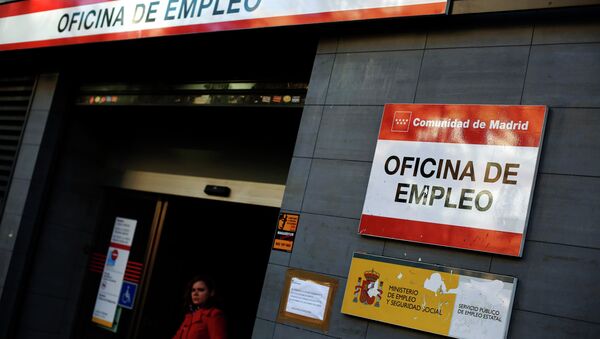 Oficina de empleo en Madrid - Sputnik Mundo