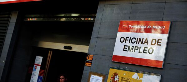 Oficina de empleo en Madrid - Sputnik Mundo