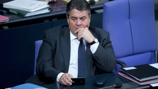 Sigmar Gabriel, ministro de Economía de Alemania - Sputnik Mundo