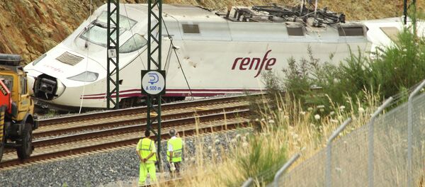Tragedia en Santiago de Compostela (archivo) - Sputnik Mundo