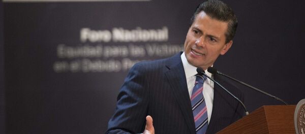Enrique Peña, presidente de México - Sputnik Mundo