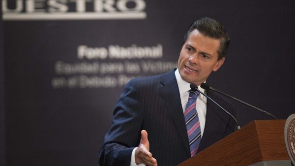 Enrique Peña, presidente de México - Sputnik Mundo