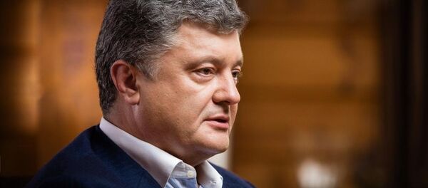 Petró Poroshenko, presidente de Ucrania - Sputnik Mundo