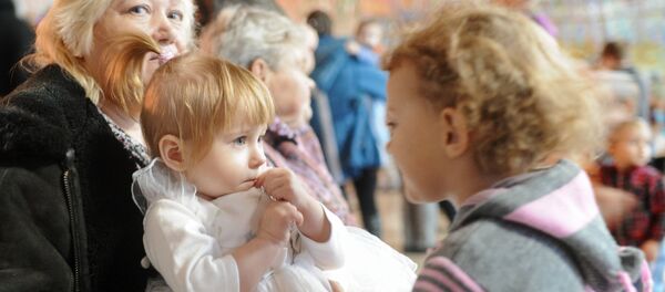 Refugiados ucranianos en Rusia Refugiados ucranianos en Rusia - Sputnik Mundo