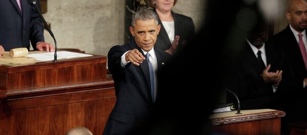 Barack Obama, presidente de EEUU - Sputnik Mundo