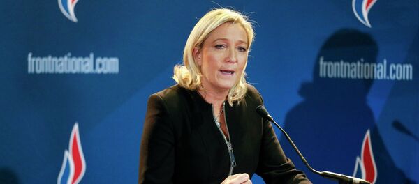 Marine Le Pen, líder del Frente Nacional de Francia - Sputnik Mundo