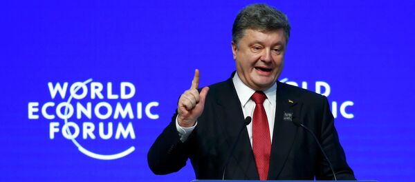 Petró Poroshenko, presidente de Ucrania - Sputnik Mundo
