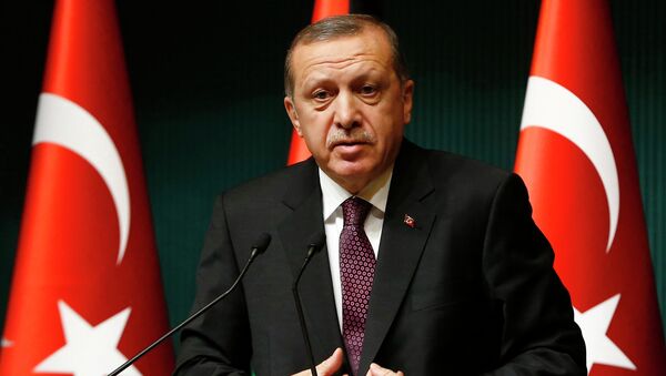 Recep Tayyip Erdogan, presidente de Turquía - Sputnik Mundo