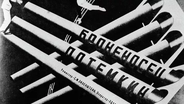Cartel de la película El acorazado Potemkin - Sputnik Mundo