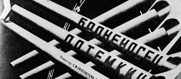 Cartel de la película El acorazado Potemkin - Sputnik Mundo