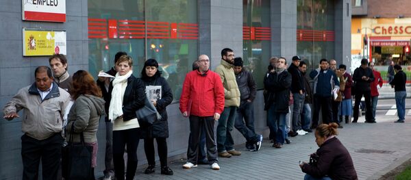 Oficina de empleo en Madrid - Sputnik Mundo