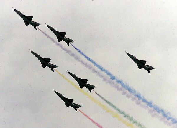 Las mejores escuadrillas de alto pilotaje del mundo Las mejores escuadrillas de alto pilotaje del mundo - Sputnik Mundo