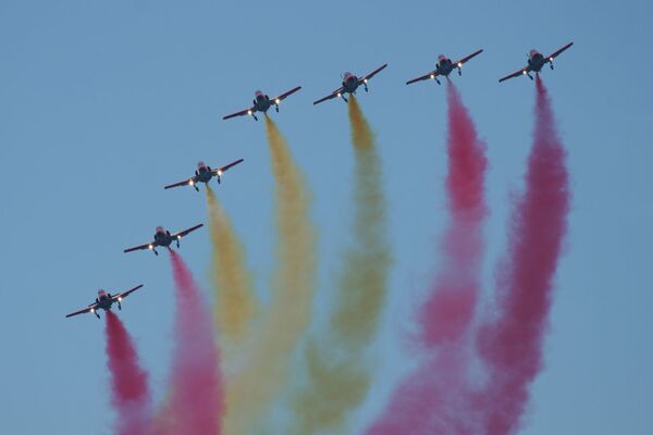 Las mejores escuadrillas de alto pilotaje del mundo Las mejores escuadrillas de alto pilotaje del mundo - Sputnik Mundo