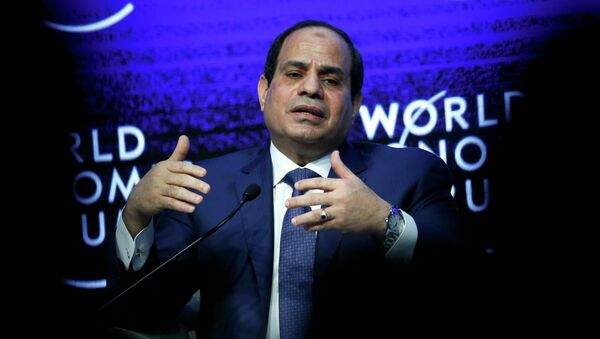 Abdelfatah al Sisi, presidente de Egipto - Sputnik Mundo