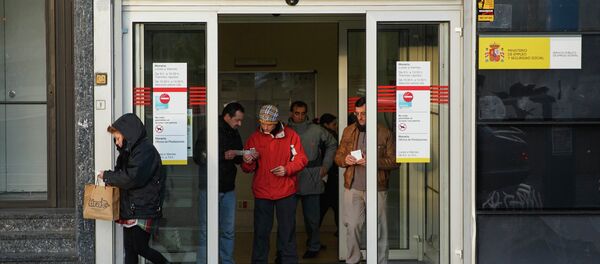 Oficina del empleo en Madrid Oficina del empleo en Madrid - Sputnik Mundo