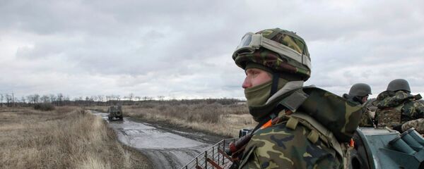 Militares ucranianos en el este de Ucrania - Sputnik Mundo