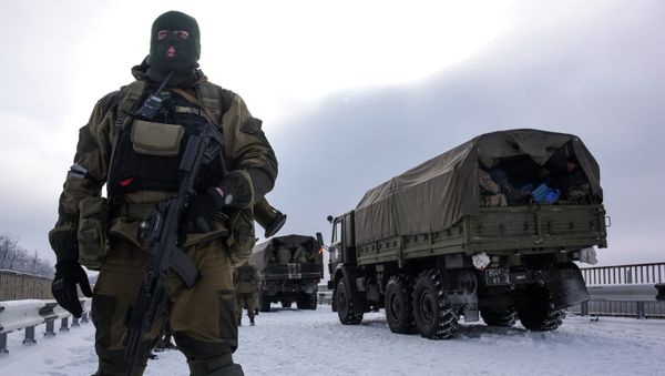 Las milicias de Donetsk (Archivo) Las milicias de Donetsk (Archivo) - Sputnik Mundo