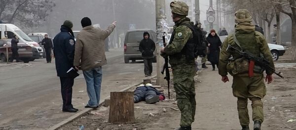 Bombardeo de la ciudad de Mariúpol - Sputnik Mundo