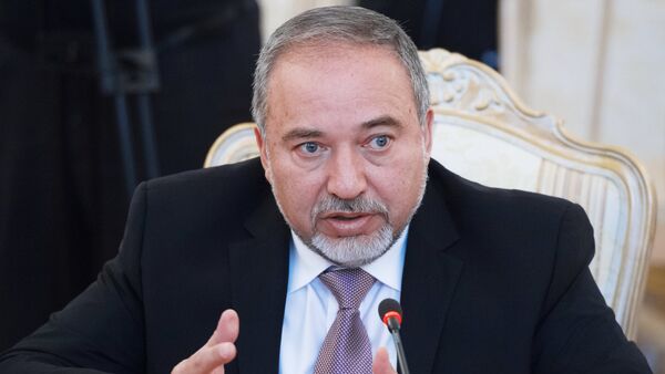 Avigdor Liberman, ministro de Exteriores israelí - Sputnik Mundo