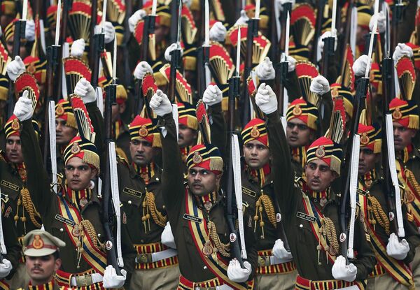 Desfile militar por el Día de la República en la India - Sputnik Mundo