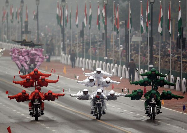 Desfile militar por el Día de la República en la India - Sputnik Mundo