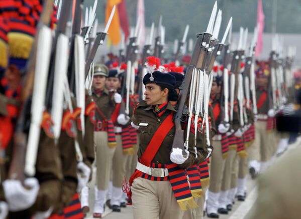 Desfile militar por el Día de la República en la India - Sputnik Mundo