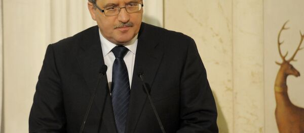 Bronislaw Komorowski, presidente de Polonia Bronislaw Komorowski, presidente de Polonia - Sputnik Mundo
