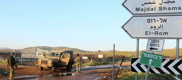 Los Altos del Golán - Sputnik Mundo