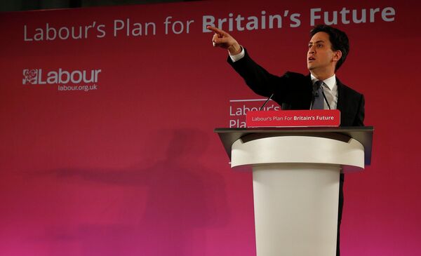 Líder del Partido Laborista Ed Miliband - Sputnik Mundo