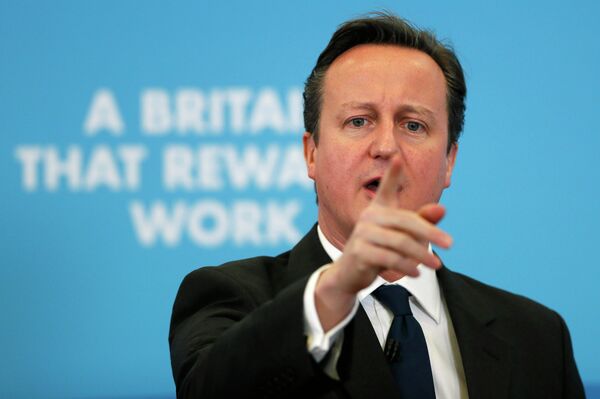 Primer ministro del Reino Unido y líder del Partido Conservador David Cameron - Sputnik Mundo
