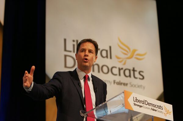 Nick Clegg, Liberal Demócratas - Sputnik Mundo