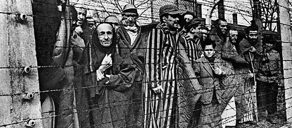 Presos del campo de concentración Auschwitz - Sputnik Mundo